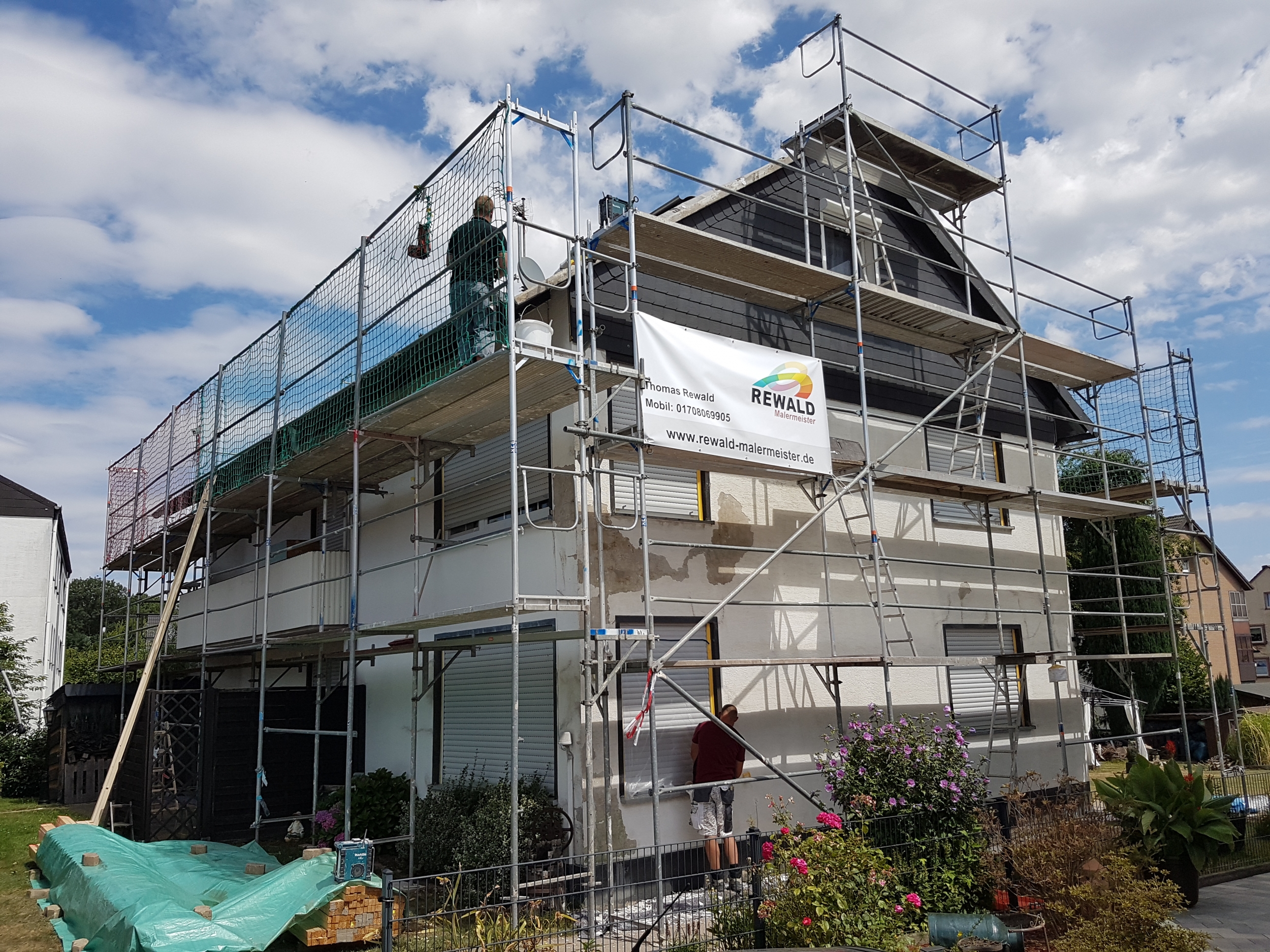 gerüstbau, fassadensanierung